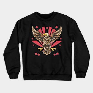 Traditional Eagle Tattoo Crewneck Sweatshirt